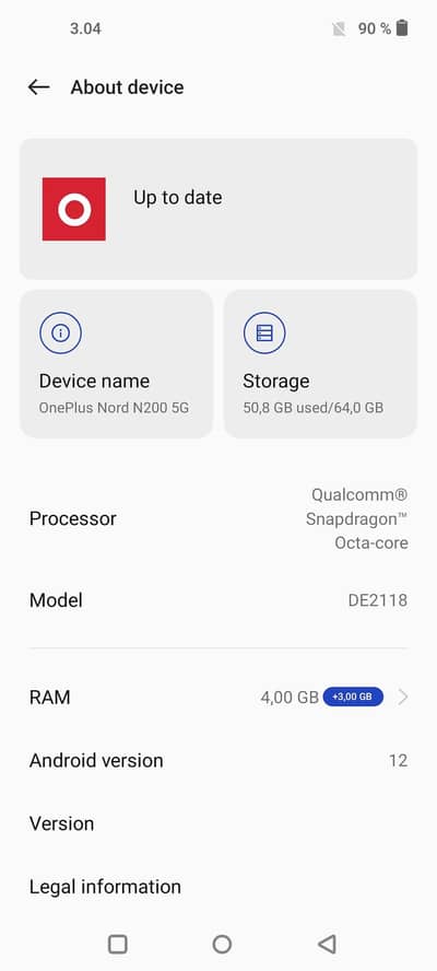 One Plus Nord N200