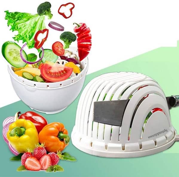 T  Salad Cutter Bowl - 1 Pc - NC