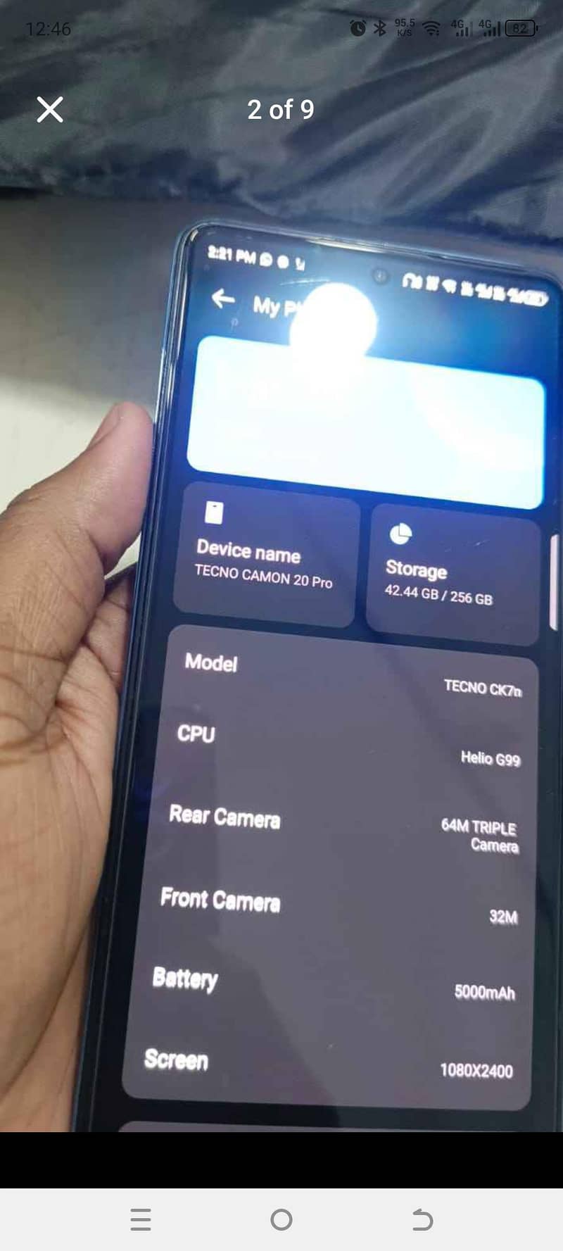 Tecno CAMON 20 Pro 8