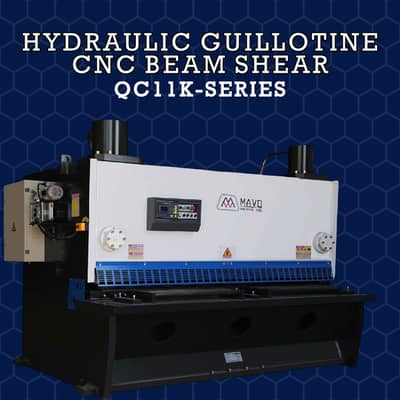 Hydraulic Shearing Machine MAVO Hydraulic Shearing Machine metal sheet