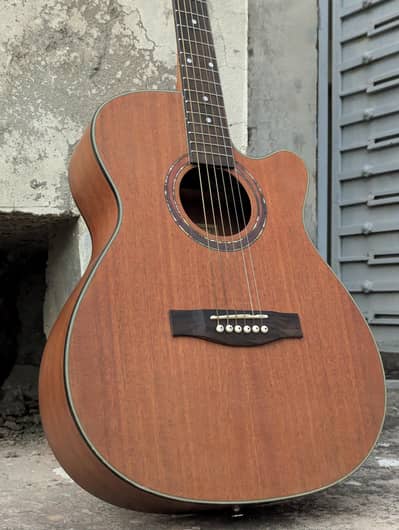 Professional Acoustic Guitar Mahogany Wood Premium Acoustic Guitar