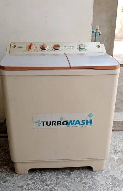 Kenwood washing machine and dryr.