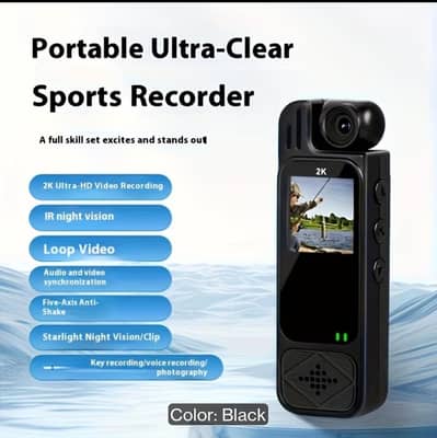 Video Log Camera, 2K Handheld Stabilizer Pocket Action Camera