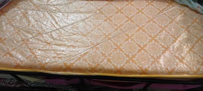 iron bed new condition with metres