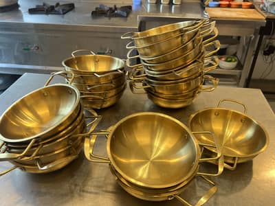Golden Stainless Steel Bowls