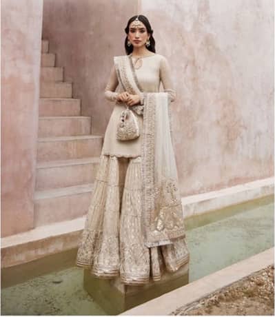 Designer bridal dress