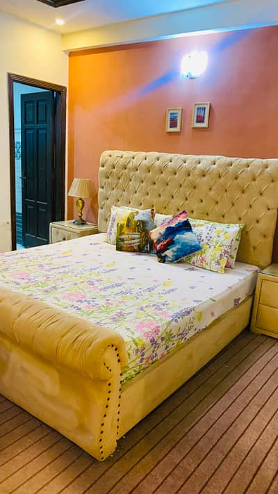 2 bedrooms apartment fully luxury furnished available for rent location E-11 Islamabad