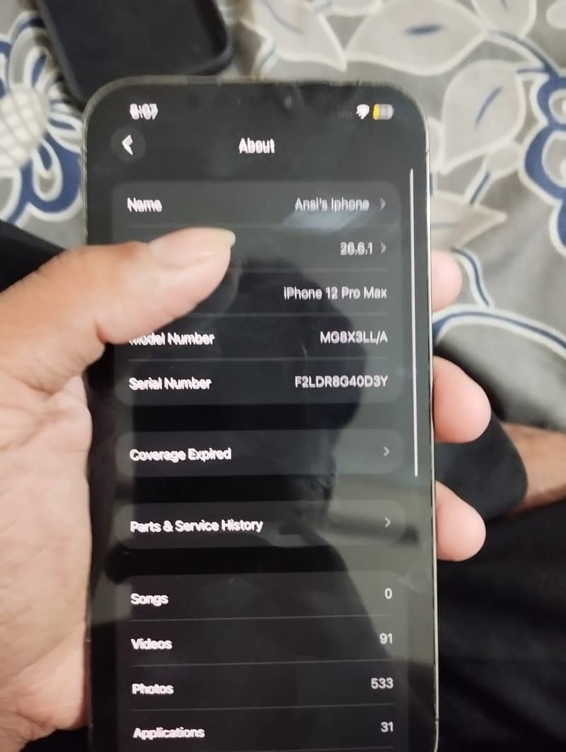 Apple iPhone 12 Pro Max 8