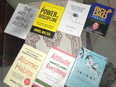 For the bundle, use: Self Help Books Bundle – Atomic Habits & More