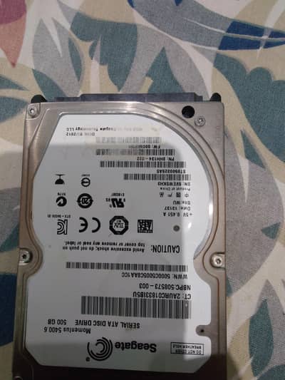 segate 500gb hard disk drive