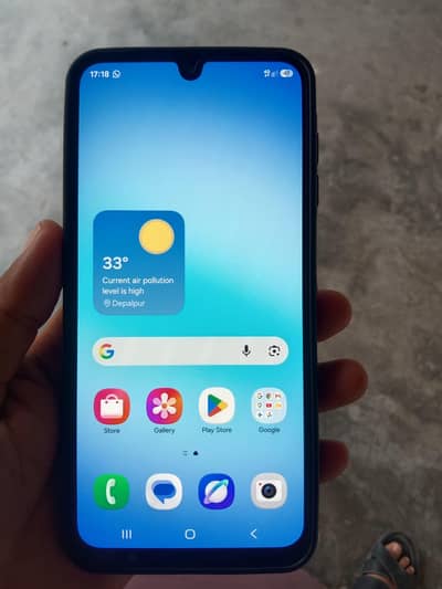 Samsung Mobile A17 in warranty