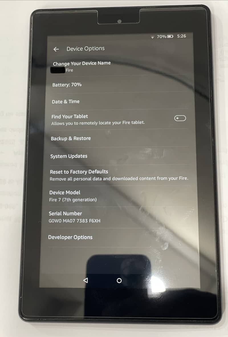 Amazon fire 7 tablet ( 7 gen ) 3