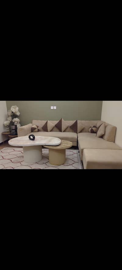 7 seater L shape sofa