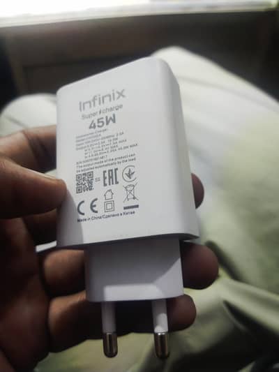Infinix 45watt charger