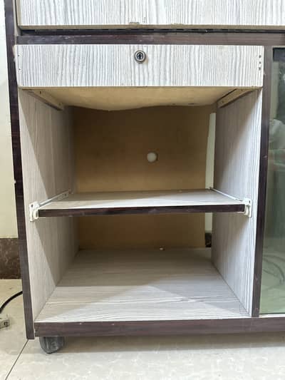 Wood Computer Table Trolly for Home and office