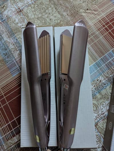 HAIR STRAIGHTENER & CRIMPER