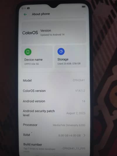 Oppo A3 5G