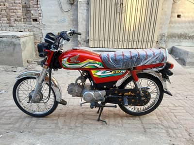 Honda CD 70 Model 2023 bic for sale 0301 1952338 0316 2486186