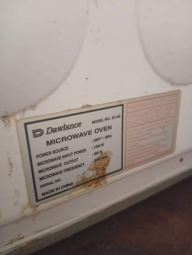 Dawlance Microwave 2