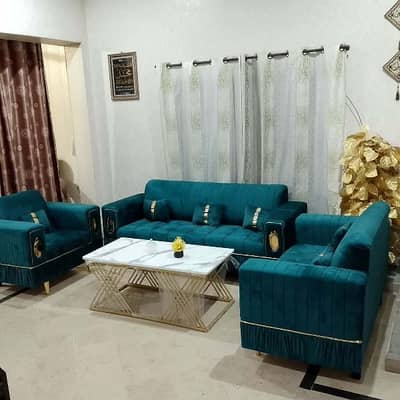 Sofa Set with centre table 6 Seater