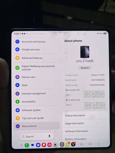 Samsung Mobile Z Fold 5