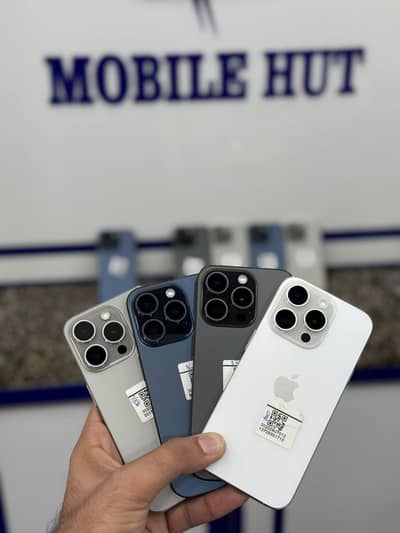 iPhone 15 Pro 128GB & iPhone 11 Pro 256GB jv+PTA stock