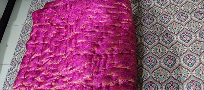 2 set of cotton handmade warm quilts razai