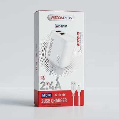 WisdomPlus 2.4A Charging Adapter