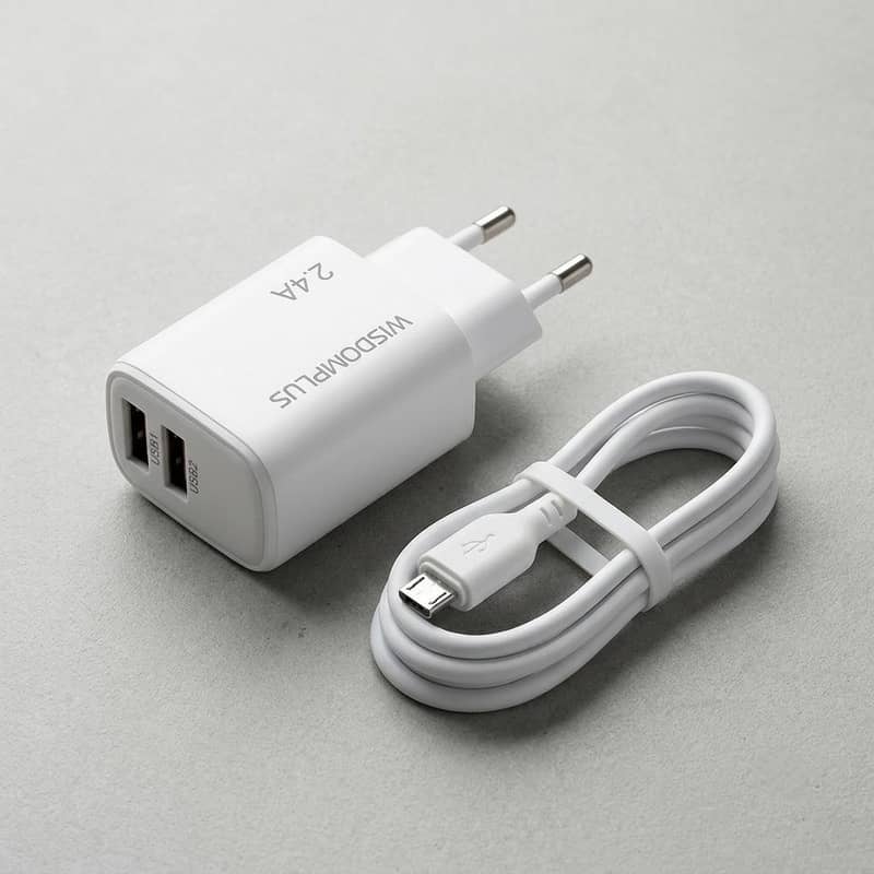 WisdomPlus 2.4A Charging Adapter 1