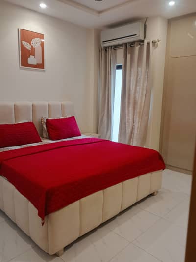 Per day 1bed ROM full furnished apartments safe and scour 100%coupe allow