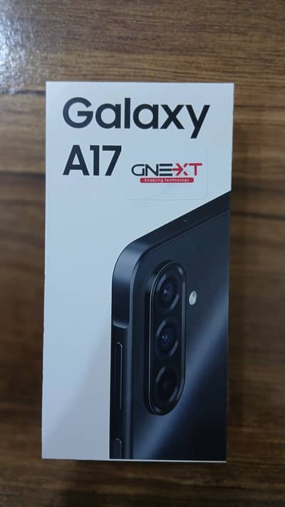 Samsung Galaxy A17 6/128 - Non Active - PTA Approved - Black
