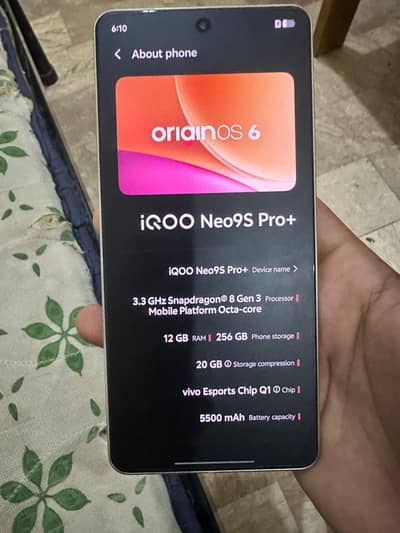 Vivo iQOO Neo 9s pro