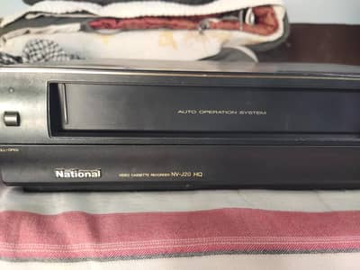 National Panasonic VCR, Video cassette recorder, J20 model
