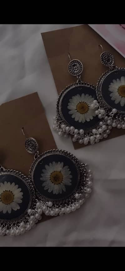 Resin jhumka