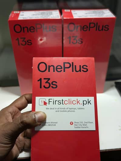 OnePlus 13s Global Variant 12GB/256GB & 12GB/512GB Brand New |