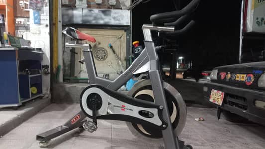 Steel wheel commercial spin bike spinning exercise cycle cycling gym