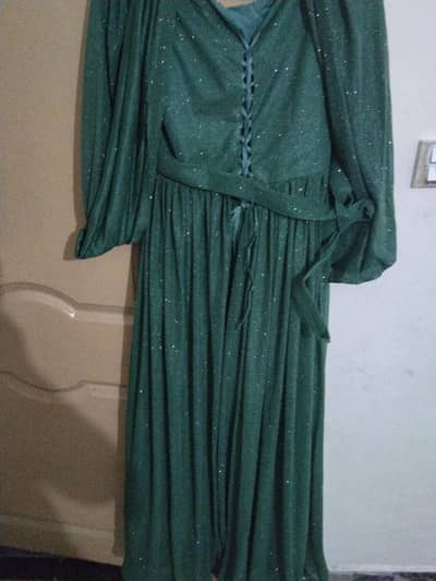 Two dresses . .