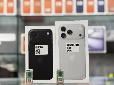 IPHONE 18 PRO MAX 256 GB PTA SILVER BOX PACK