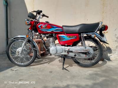 Honda cg 125.2024 madal Applied for