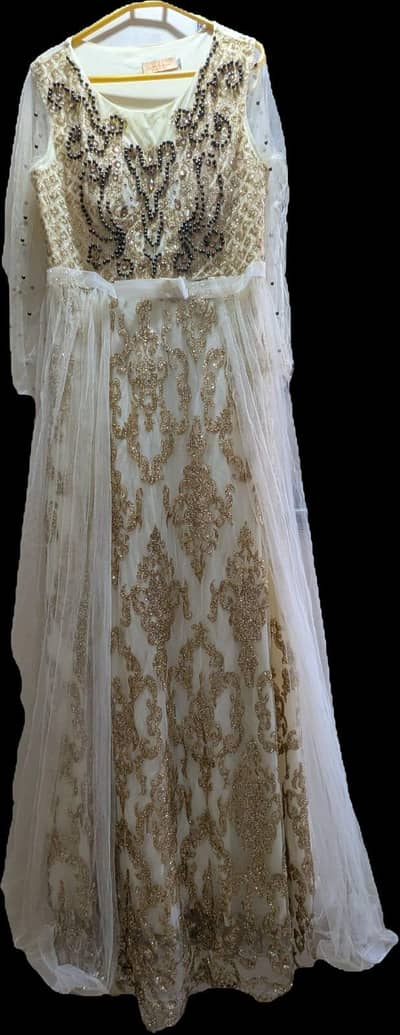 Long off white Maxi/Gown