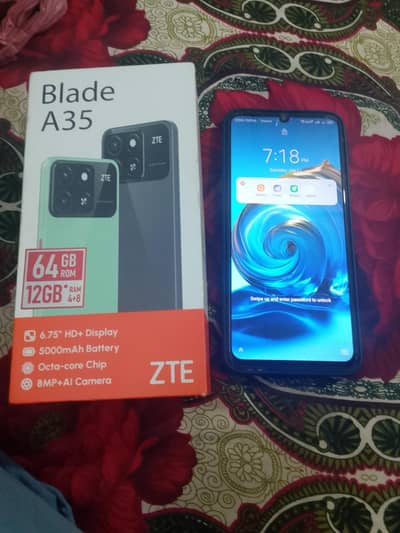 Zte Blade A35 with box