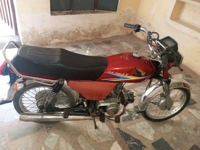 good condition koi km nhi ha Honda CD 70 ha