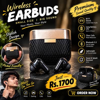 BLUETOOTH EARBUDS