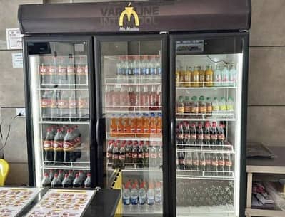 3-Door commercial chiller/ Display refrigerator (vari-line intercool)