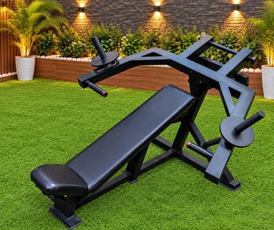 Adjustable Incline & Flat Chest Press Bench | Heavy Duty Gym