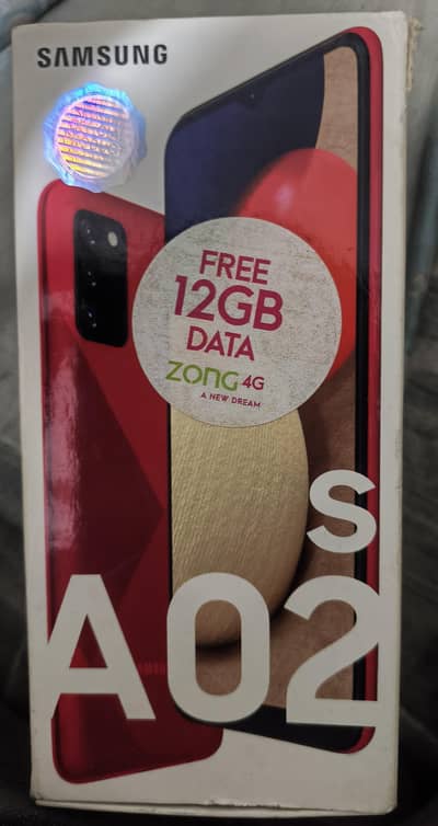 Samsung Mobile A02s with box PTA approved