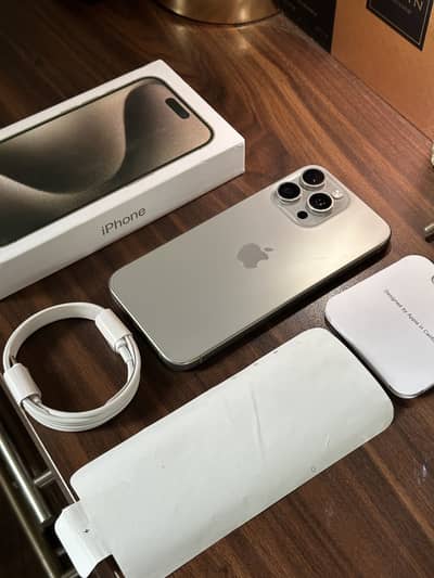 iPhone 15 Pro Max 256gb pta approve in brand new condition