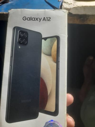 Samsung Mobile A12 4ram 128 memory