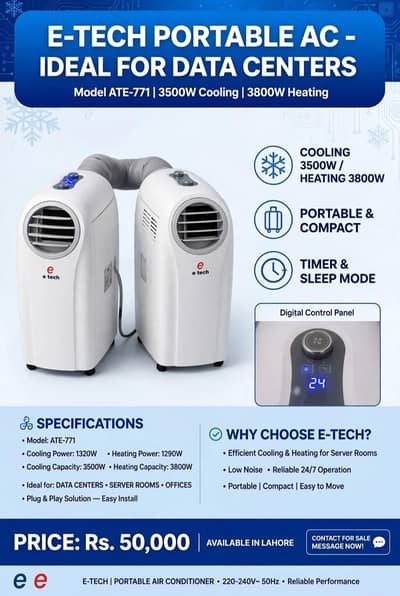 E-Tech Portable AC for Sale