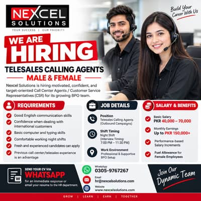 Call Center Jobs | Urgent Hiring | CSR Required | Jobs | Sales Jobs